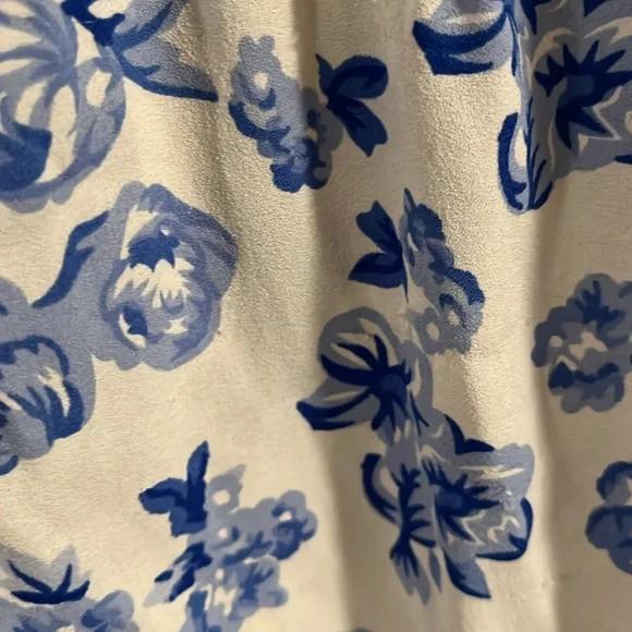 Tolani - Midi Dress, Long sleeves (Blue, Light Blue & White), 3X NWT - Picture 3 of 9